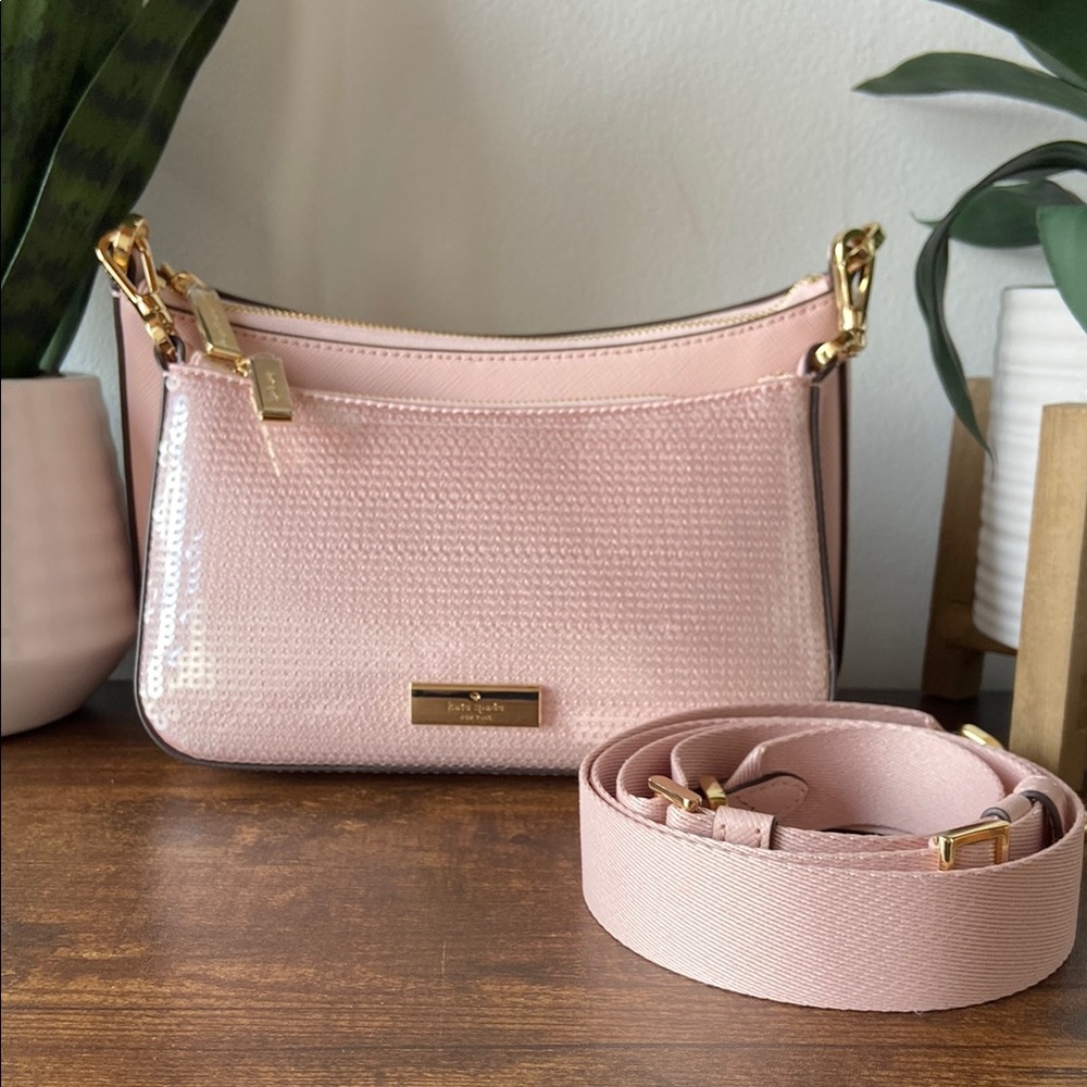 Kate Spade ♠️ Elegant Pink Crossbody Bag